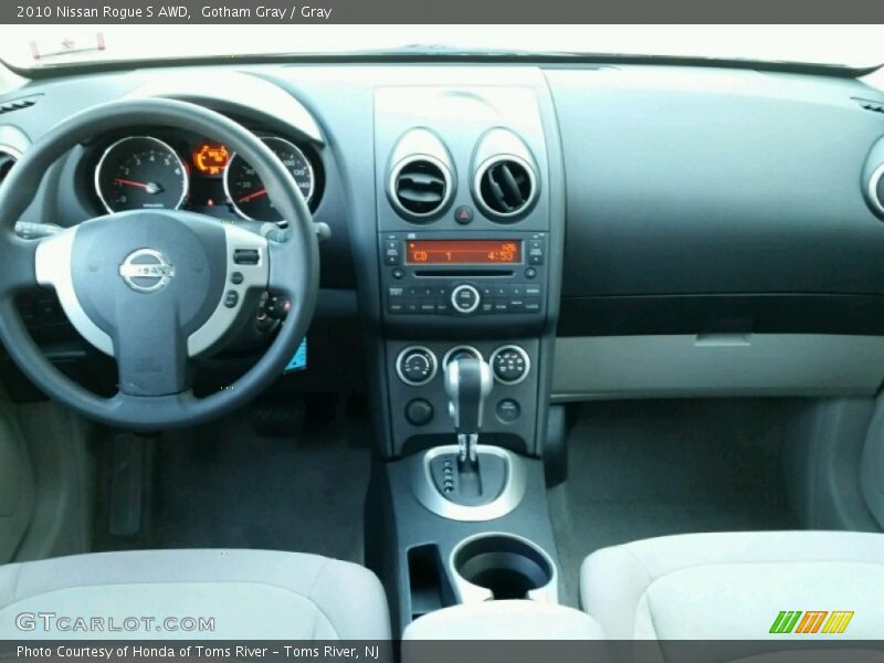 Gotham Gray / Gray 2010 Nissan Rogue S AWD