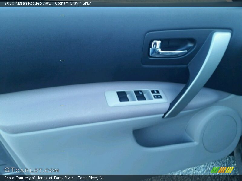 Gotham Gray / Gray 2010 Nissan Rogue S AWD