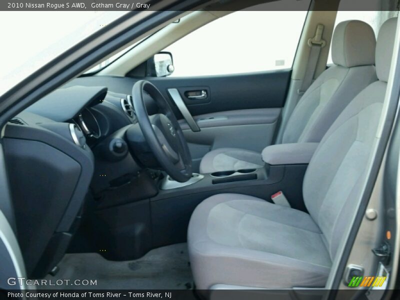 Gotham Gray / Gray 2010 Nissan Rogue S AWD
