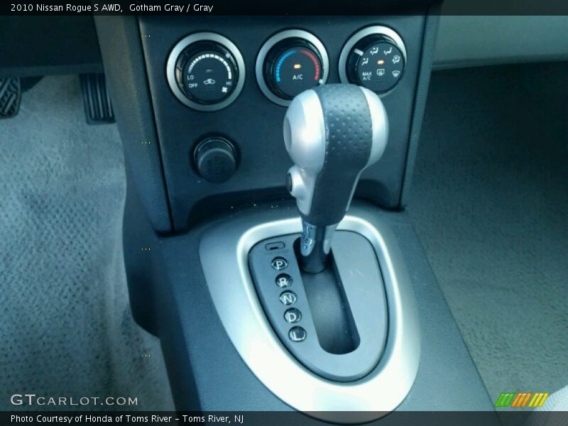 Gotham Gray / Gray 2010 Nissan Rogue S AWD