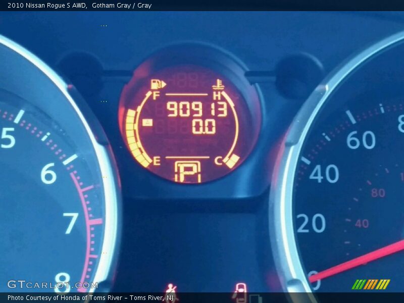 Gotham Gray / Gray 2010 Nissan Rogue S AWD