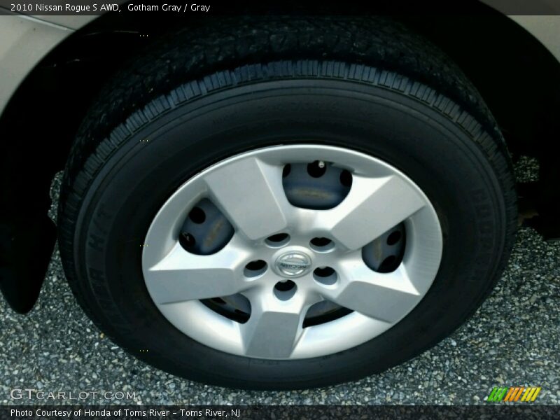 Gotham Gray / Gray 2010 Nissan Rogue S AWD