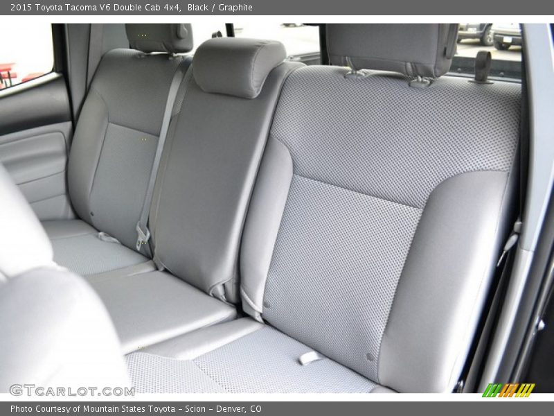 Black / Graphite 2015 Toyota Tacoma V6 Double Cab 4x4