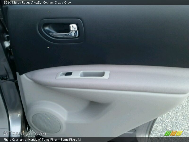Gotham Gray / Gray 2010 Nissan Rogue S AWD