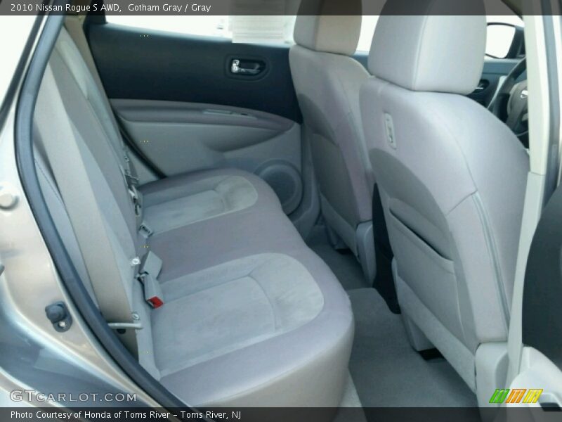 Gotham Gray / Gray 2010 Nissan Rogue S AWD