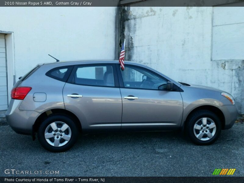 Gotham Gray / Gray 2010 Nissan Rogue S AWD