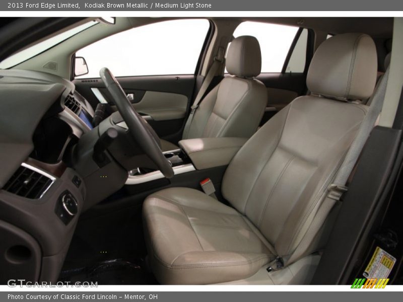 Kodiak Brown Metallic / Medium Light Stone 2013 Ford Edge Limited