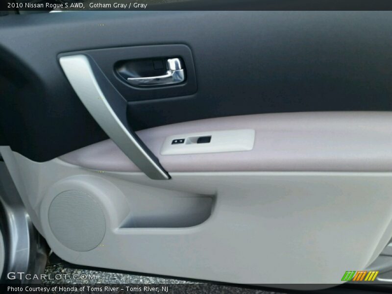 Gotham Gray / Gray 2010 Nissan Rogue S AWD