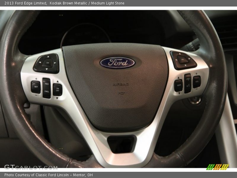 Kodiak Brown Metallic / Medium Light Stone 2013 Ford Edge Limited