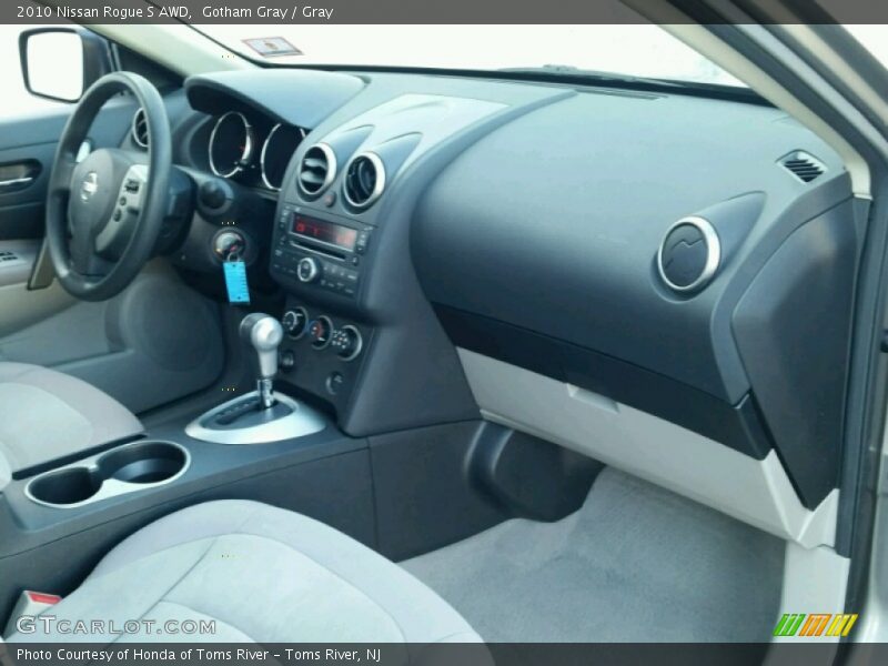 Gotham Gray / Gray 2010 Nissan Rogue S AWD