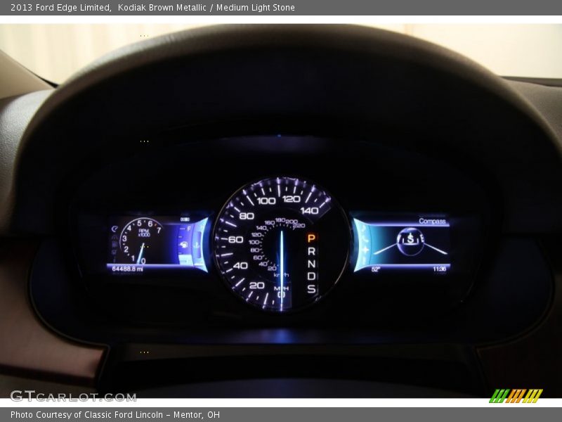 Kodiak Brown Metallic / Medium Light Stone 2013 Ford Edge Limited