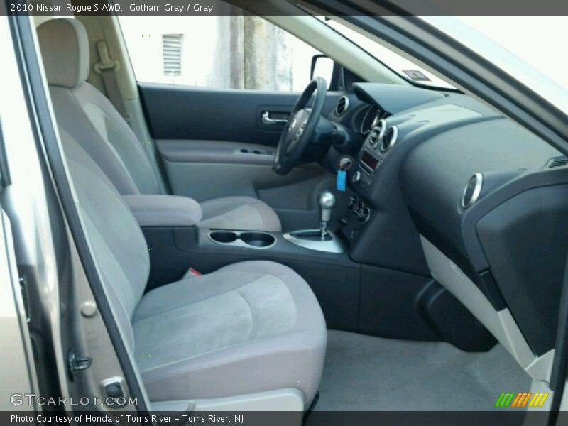 Gotham Gray / Gray 2010 Nissan Rogue S AWD