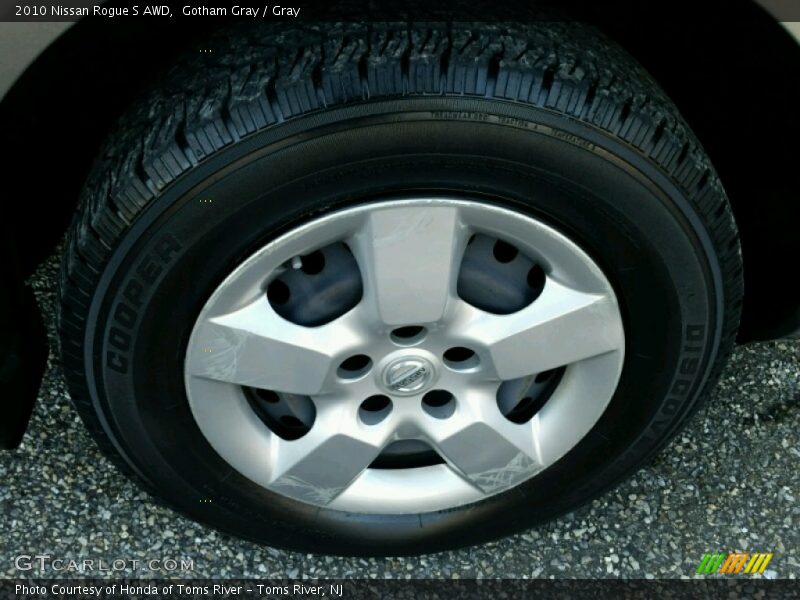 Gotham Gray / Gray 2010 Nissan Rogue S AWD