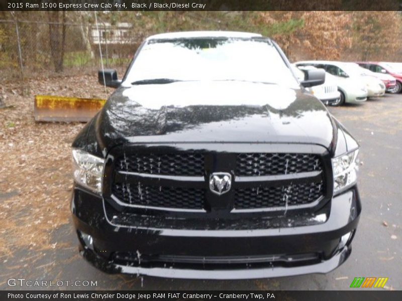 Black / Black/Diesel Gray 2015 Ram 1500 Express Crew Cab 4x4