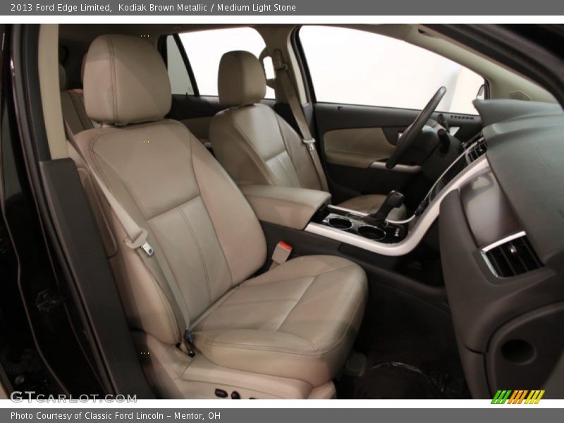 Kodiak Brown Metallic / Medium Light Stone 2013 Ford Edge Limited