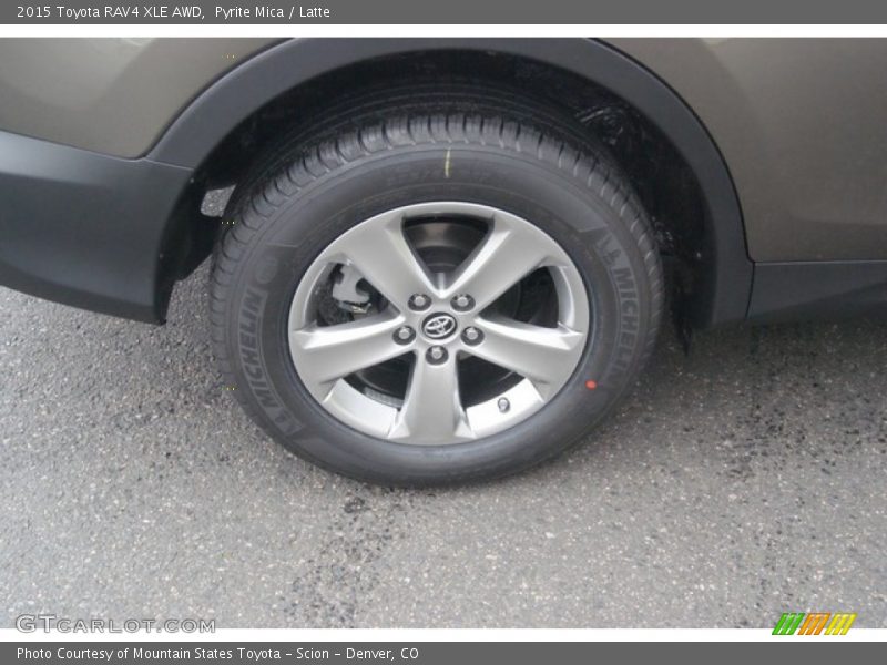 Pyrite Mica / Latte 2015 Toyota RAV4 XLE AWD