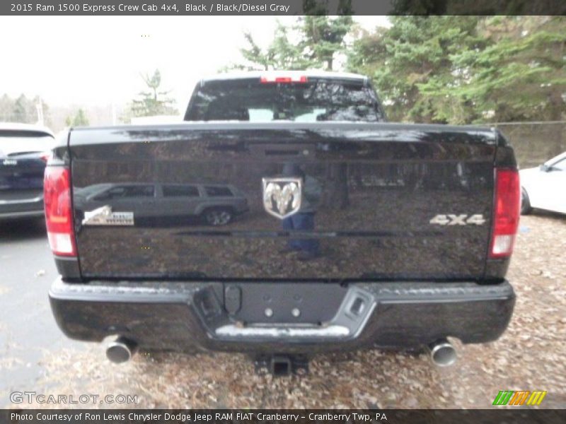 Black / Black/Diesel Gray 2015 Ram 1500 Express Crew Cab 4x4