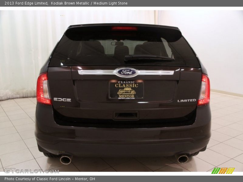 Kodiak Brown Metallic / Medium Light Stone 2013 Ford Edge Limited