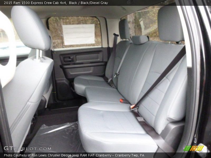 Black / Black/Diesel Gray 2015 Ram 1500 Express Crew Cab 4x4