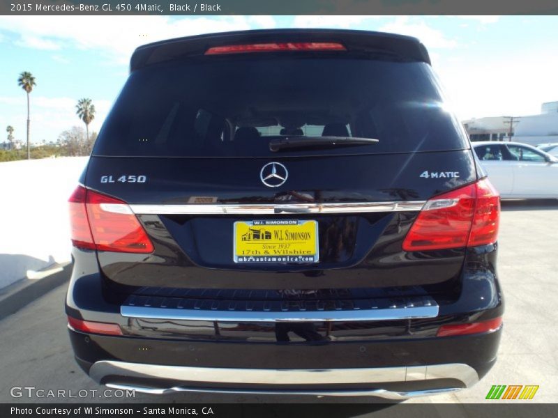 Black / Black 2015 Mercedes-Benz GL 450 4Matic