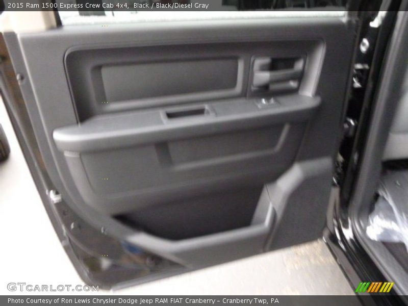 Black / Black/Diesel Gray 2015 Ram 1500 Express Crew Cab 4x4