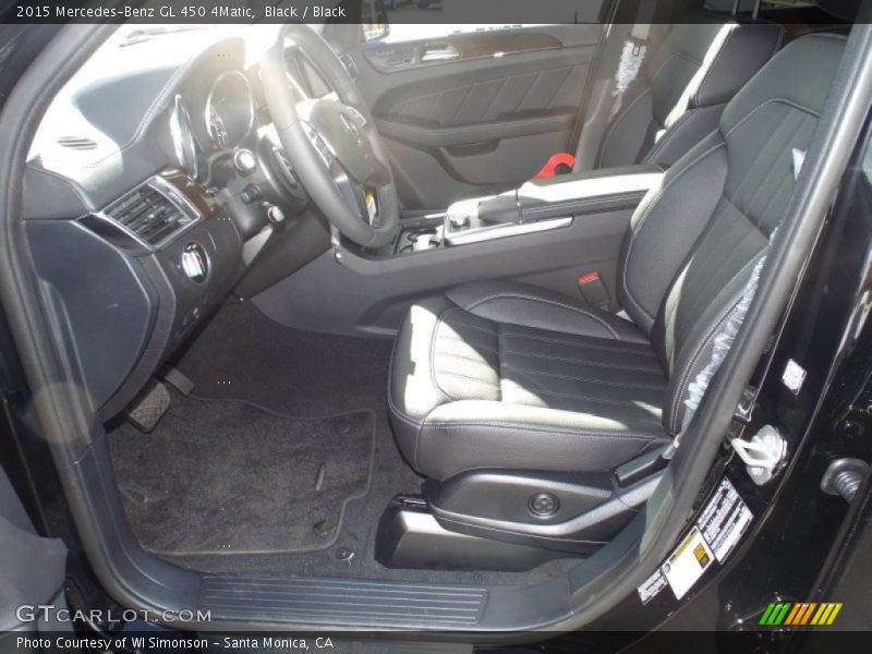 Black / Black 2015 Mercedes-Benz GL 450 4Matic