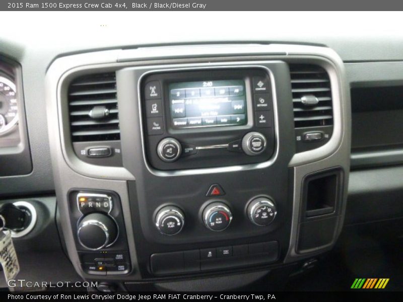 Black / Black/Diesel Gray 2015 Ram 1500 Express Crew Cab 4x4