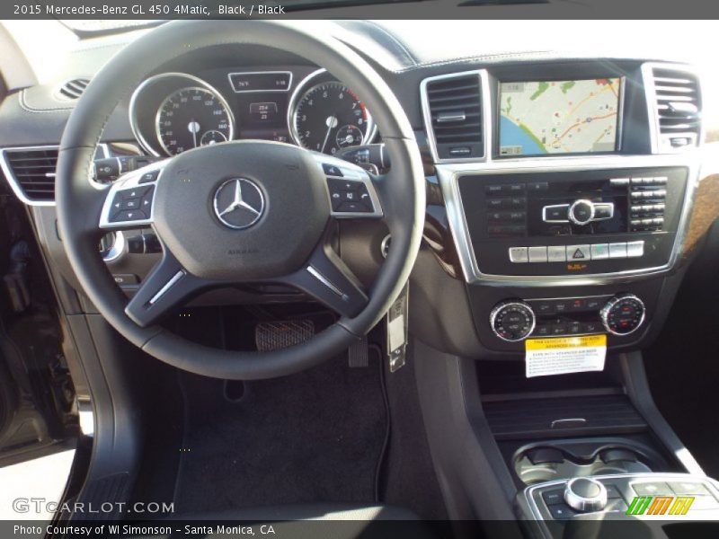Black / Black 2015 Mercedes-Benz GL 450 4Matic