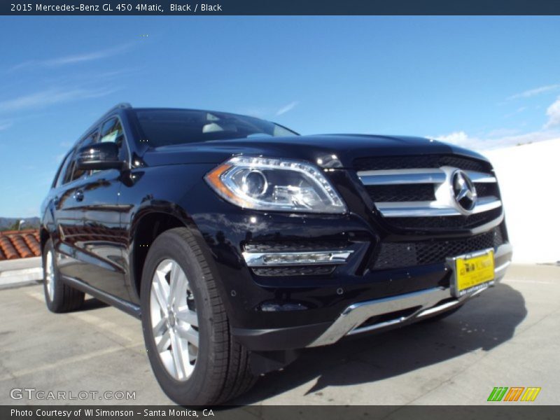Black / Black 2015 Mercedes-Benz GL 450 4Matic