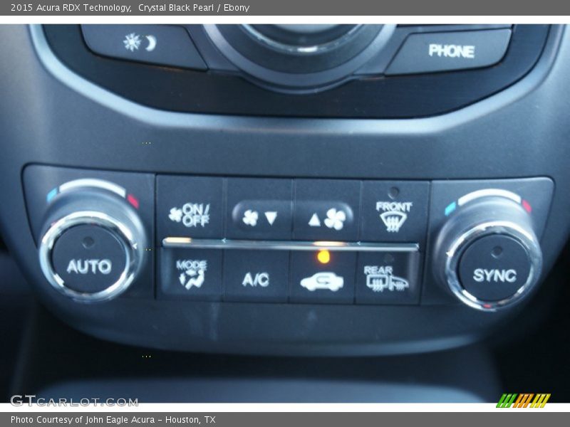 Crystal Black Pearl / Ebony 2015 Acura RDX Technology