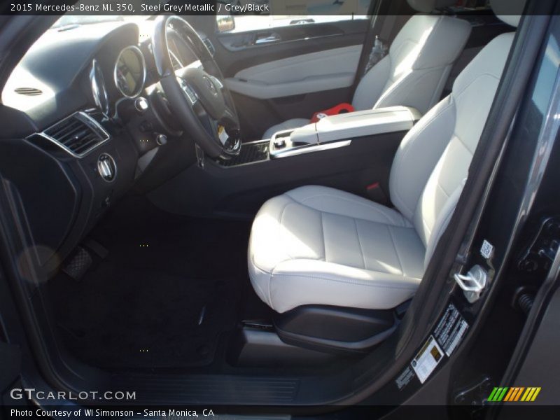  2015 ML 350 Grey/Black Interior