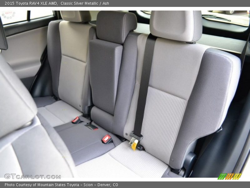 Classic Silver Metallic / Ash 2015 Toyota RAV4 XLE AWD