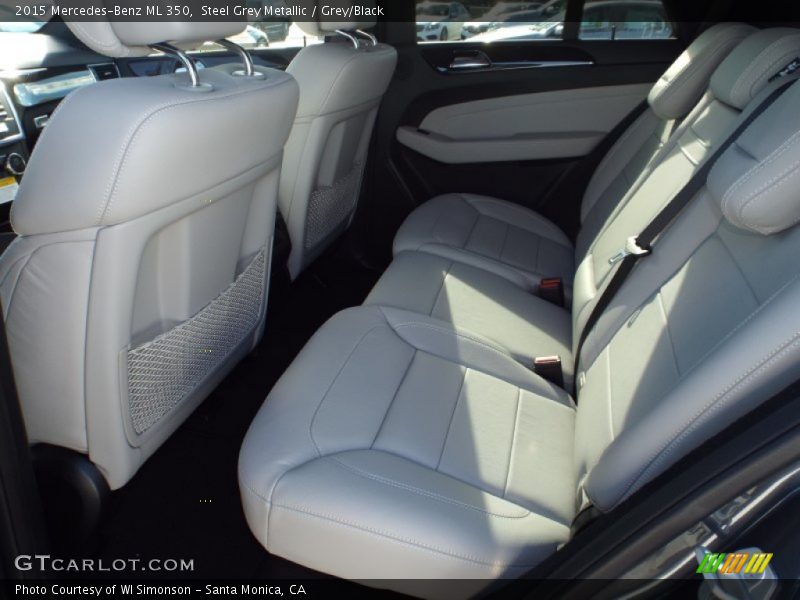 Rear Seat of 2015 ML 350