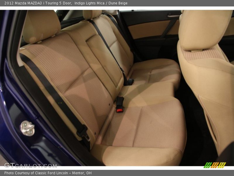 Indigo Lights Mica / Dune Beige 2012 Mazda MAZDA3 i Touring 5 Door