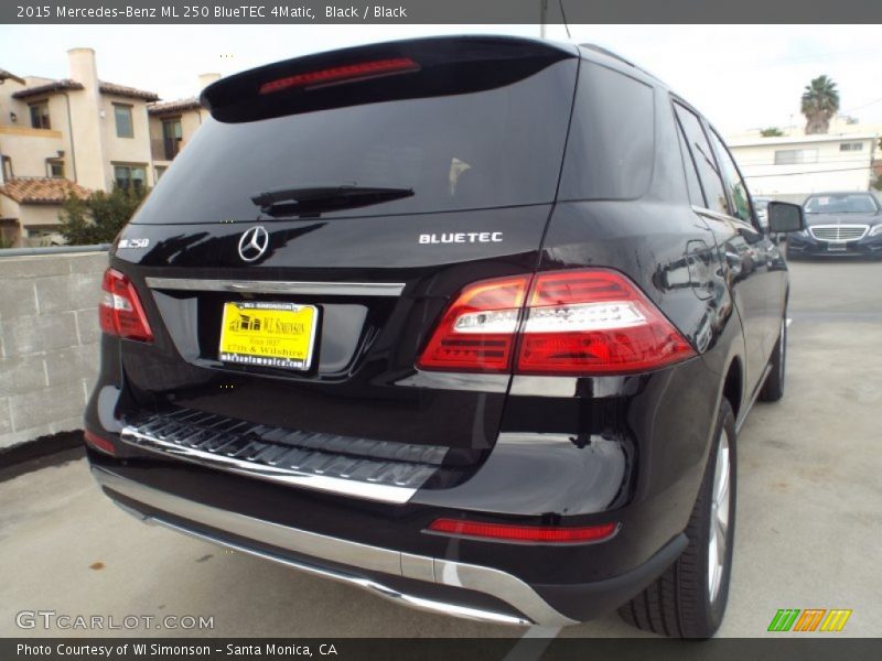 Black / Black 2015 Mercedes-Benz ML 250 BlueTEC 4Matic