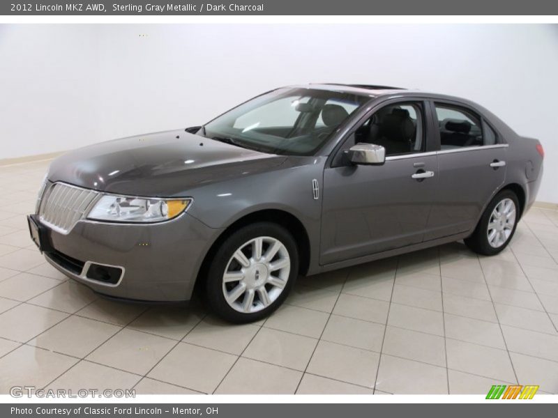 Sterling Gray Metallic / Dark Charcoal 2012 Lincoln MKZ AWD