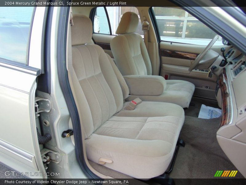 Spruce Green Metallic / Light Flint 2004 Mercury Grand Marquis GS