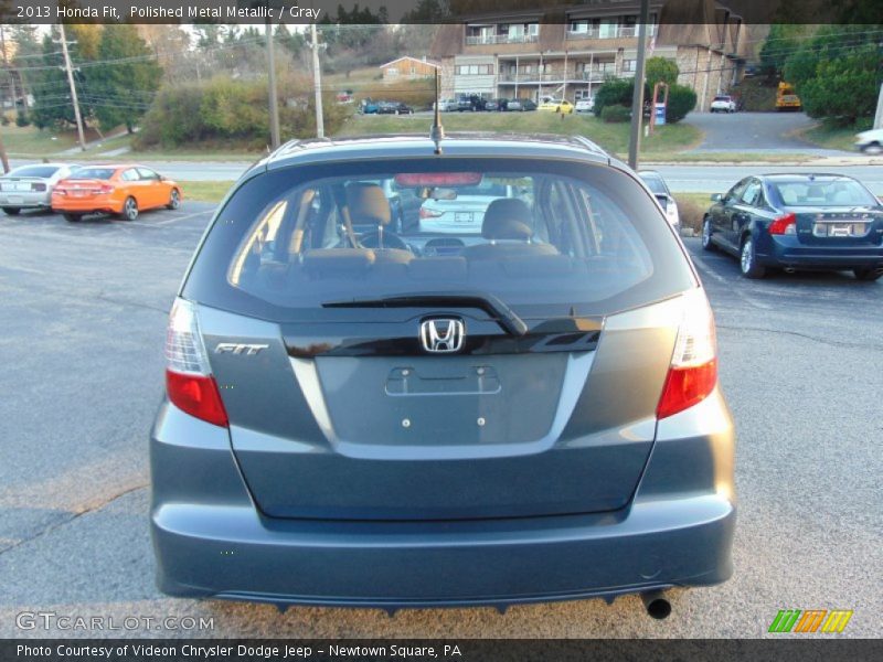 Polished Metal Metallic / Gray 2013 Honda Fit