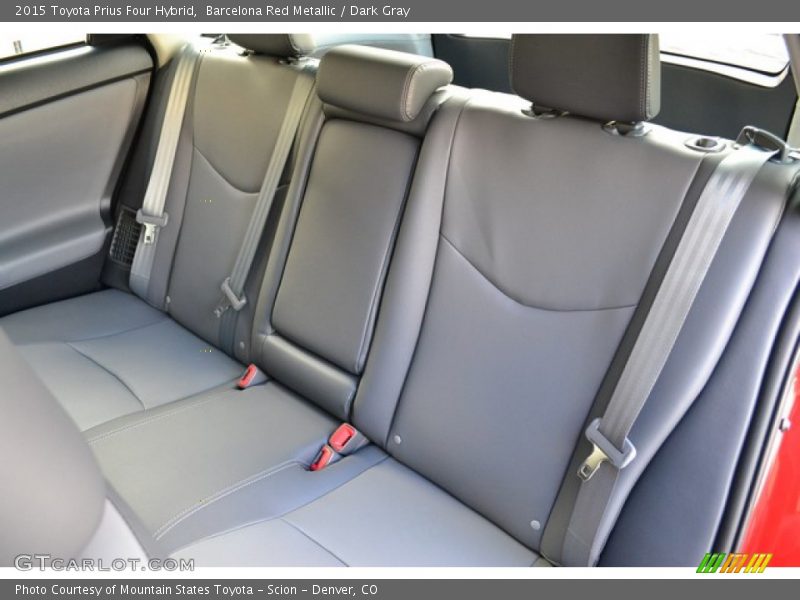 Barcelona Red Metallic / Dark Gray 2015 Toyota Prius Four Hybrid