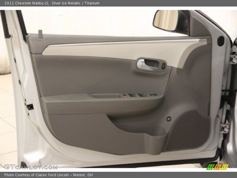 Silver Ice Metallic / Titanium 2011 Chevrolet Malibu LS