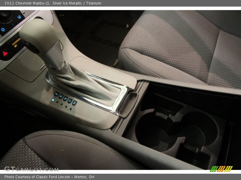 Silver Ice Metallic / Titanium 2011 Chevrolet Malibu LS
