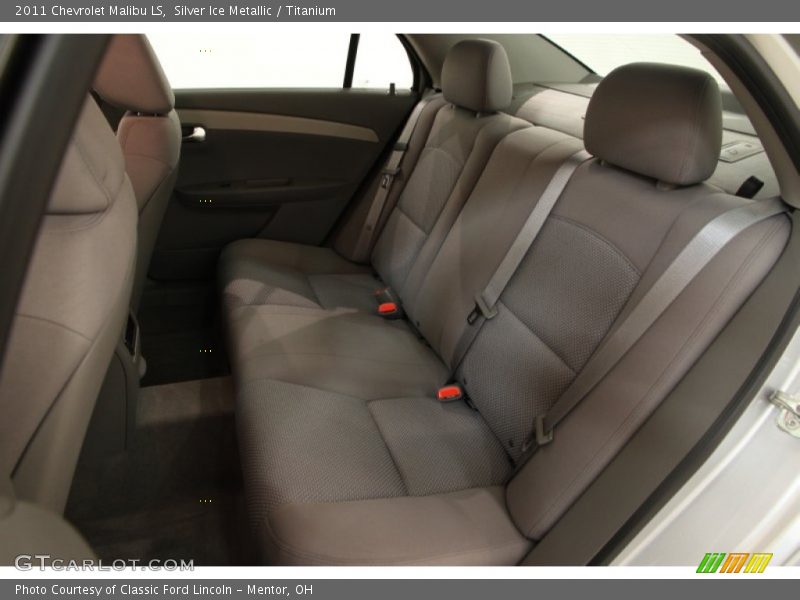 Silver Ice Metallic / Titanium 2011 Chevrolet Malibu LS