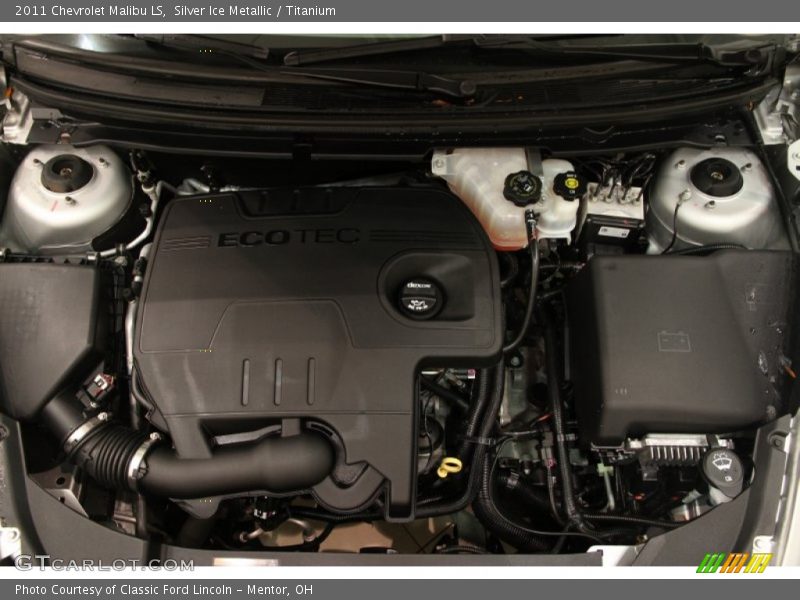 Silver Ice Metallic / Titanium 2011 Chevrolet Malibu LS