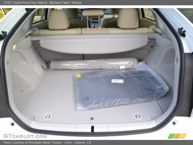 Blizzard Pearl / Bisque 2015 Toyota Prius Four Hybrid