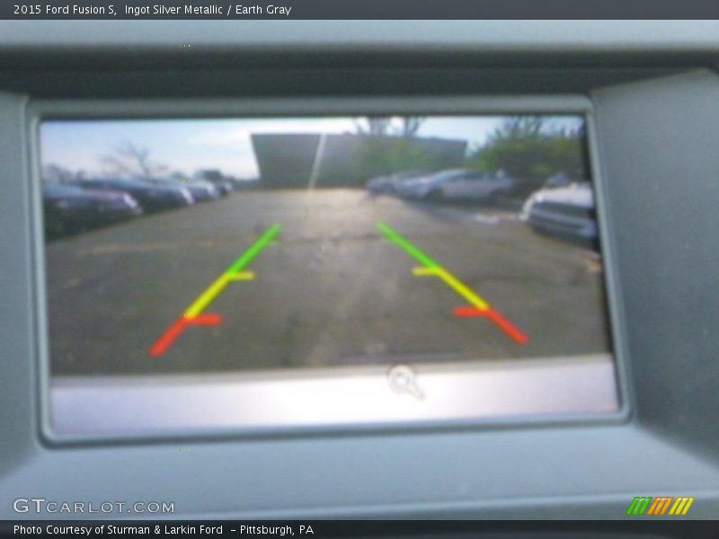 Ingot Silver Metallic / Earth Gray 2015 Ford Fusion S