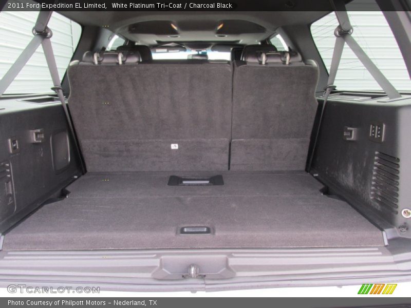 White Platinum Tri-Coat / Charcoal Black 2011 Ford Expedition EL Limited