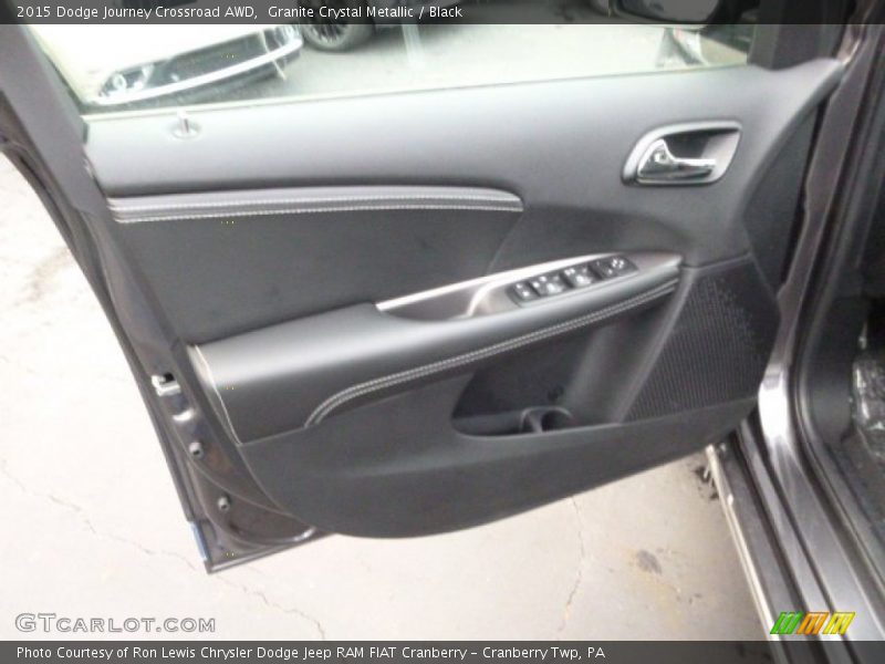 Granite Crystal Metallic / Black 2015 Dodge Journey Crossroad AWD