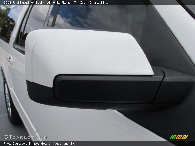 White Platinum Tri-Coat / Charcoal Black 2011 Ford Expedition EL Limited