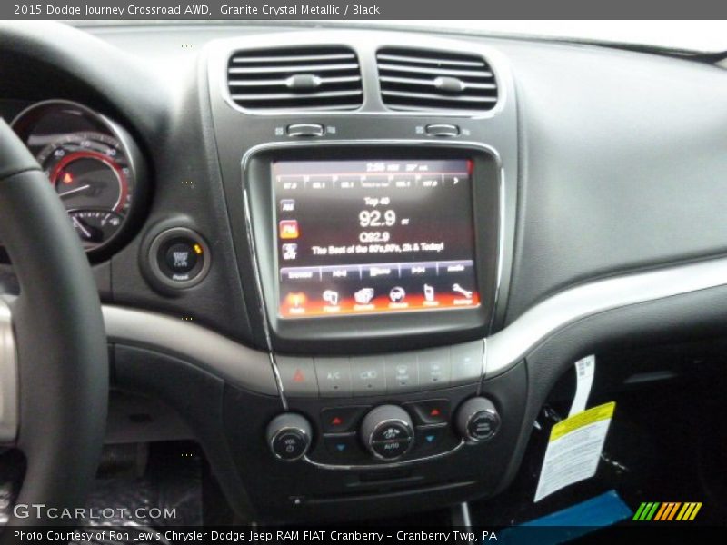 Granite Crystal Metallic / Black 2015 Dodge Journey Crossroad AWD