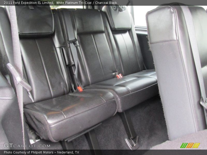 White Platinum Tri-Coat / Charcoal Black 2011 Ford Expedition EL Limited